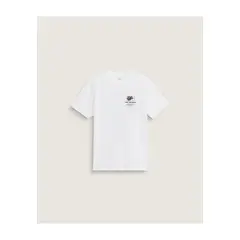 VANS - Camiseta Niño STACKED HI SS Blanco