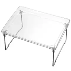 GENERICO - Organizador Multifuncional Acrílico Apilable y Plegable 31 cm Cocina y Hogar