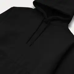 VANN - Hoodie Boxy Fit Para Mujer Negro
