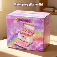 JUGUETELANDIA - Maquillaje Para Niñas Set Completo Lavable