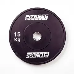 FITNESS MARKET - Discos Olimpico 15 Kg Entrenamiento Fitness Gimnasio