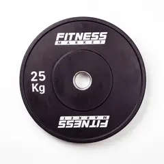 FITNESS MARKET - Discos Olimpico 25 Kg Entrenamiento Fitness Gimnasio