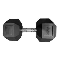 FITNESS MARKET - Mancuerna Hexagonal 40 LB Dumbbell Entrenamiento Fitness Gym