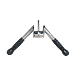 FITNESS MARKET - Barra de Presion Tricep Press Shaped Press Down Fitness Gym