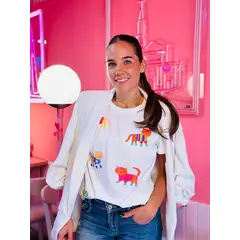 MANO SAGRADA - CAMISETA FASHION CATS