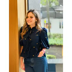 MANO SAGRADA - CAMISA NIZA COLORS --- CORAZONES ALBOROTADOS