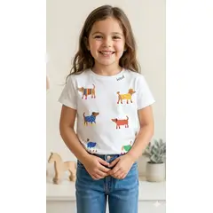 MANO SAGRADA - CAMISETA FASHION DOGS MINI (ENTREGA 6 DÍAS HÁBILES)