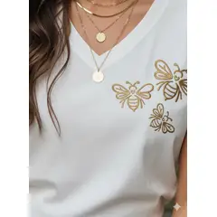 MANO SAGRADA - CAMISETA BEE YOURSELF