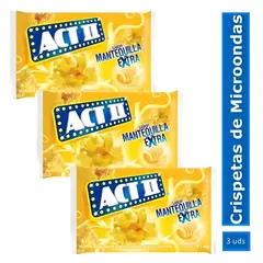 ACT II - Crispetas Extra Mantequilla 3und X80g