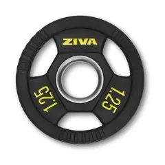 FITNESS MARKET - Disco Olimpico Uretano 1.25kg Grip Gimnasio