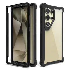 GENERICO - Estuche Protector Funda Forro Reforzado 2 en 1 Para Samsung S26 ultra