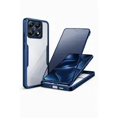 GENERICO - Estuche Forro Protector Funda 360 Para Xioami 15T Azul