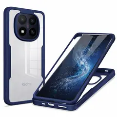 GENERICO - Estuche Protector Funda 2 En 1 360 Para Redmi note 15 Pro Plus Azul