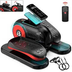 GENERICO - Elíptica Portátil Motorizada Bajo Escritorio Ejercicio Piernas Compacta con Control