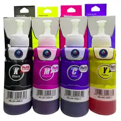 GENERICO - KIT TINTAS 664 GENERICAS PARA EPSON L200/L210/L220/L355/L380/L395/L555