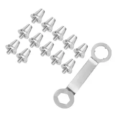 GENERICO - Taches para guayos de aluminio repuesto x12