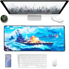 COMPRALOENCASA COM - Mouse Pad Gamer XL Antideslizante Impermeable Diseño Barcos