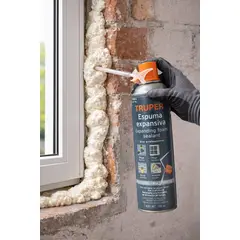 TRUPER - Espuma expansiva de poliuretano, 500 ml,