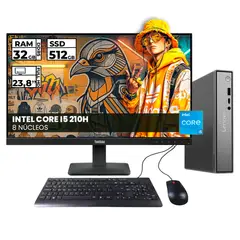 Lenovo - PC TINY THINKCENTRE NEO 50Q GEN 5 INTEL CORE 5 210H 32 GB RAM 512 GB SSD M.2