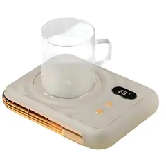 GENERICO - Calentador Tazas Eléctrico Café Bebidas Calientes Portátil