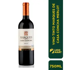 CONCHA Y TORO - VINO TINTO MARQUES DE CASA CONCHA MERLOT 750 ML