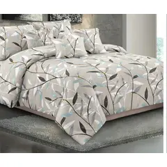 SIRENITAS - Edredón Cubrelecho Colcha Doble diseño cama Sencilla Semi Doble Queen King Floral