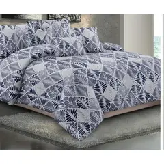 SIRENITAS - Edredón Cubrelecho Colcha Doble diseño cama Sencilla Semi Doble Queen King Azul Natural