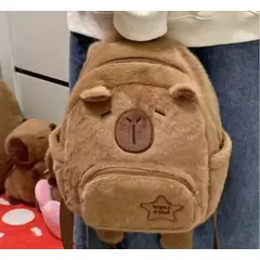 GENERICO - Maleta bolso kapibara Mochila De Capibara Escolar Infantil
