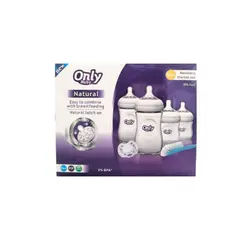ONLYBABY - Kit de Alimentación Only para Bebé Biberón y Accesorios