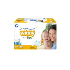 WINNY - Pañales Ultra Sec Etapa 2 x30