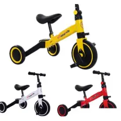 GENERICO - Bicicleta De Equilibrio Infantil 3 En 1 Con Pedales Triciclo