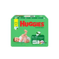 GENERICO - Pañales Huggies Active Sec Etapa 2 x100 Ahorro
