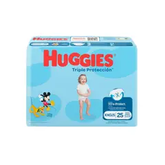 GENERICO - Pañales Huggies Triple Protección Etapa 5 x25