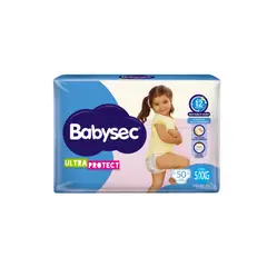 GENERICO - Pañales Babysec Etapa 5 x50