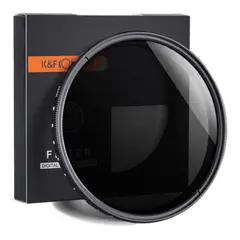K&F CONCEPT - Filtro ND Variable 52mm ND2-ND400 Nano-D