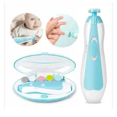 GENERICO - Lima Eléctrica Uñas Para Bebes Azul