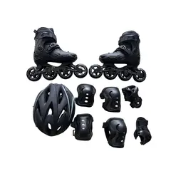 CHICOS - PATINES BOTA RIGIDA TALLA S 27-28-29-30-31 SEMIPROFESIONALES CON TORNILLERIA PROFESIONAL + KIT + BOLSO