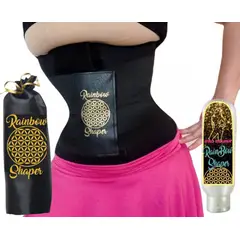 RAINBOW SHAPER - Faja Reloj de Arena Cinturilla Moldeadora Hot Neopreno Talla XS