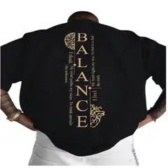 100 - Camiseta Balance Color Negro