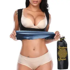 RAINBOW SHAPER - Faja Termo Reductora Chaleco Efecto Sauna Osmotex Gimnasio Talla S