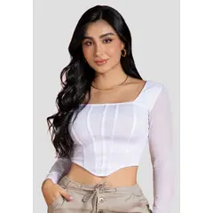 ATYPICAL - Blusa Mujer Blanco 101319