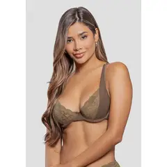 FORMAS INTIMAS - Brasier Mujer Chocolate Fi 114333
