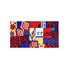 DIB - Tapete Absorbente Personalizado 145x80 Cm 760006-Multicolor