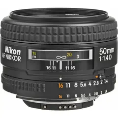 NIKON - Lente 50 mm f/1.4D AF Nikkor