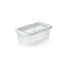 ESTRA - Recipiente Plastico Rectangular 900ml 4-1001620-Transparente