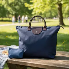GENERICO - Bolso Mujer Plegable Mas Cosmetiquera Multiusos