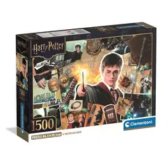 CLEMENTONI - Rompecabeza Harry Potter 1500 Piezas Para Niños Adultos