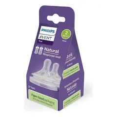 TIENDITA DEL BEBE IMPORTADORA MC - Tetina Avent Natural Response Flujo Lento 2