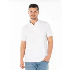 TOMMY HILFIGER - Polo Blanca 1985 corte regular en algodón para hombre