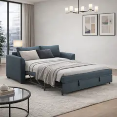 SOFA MARKET - Sofa Cama Cajon Tori 2 Puestos Tela Colores Varios